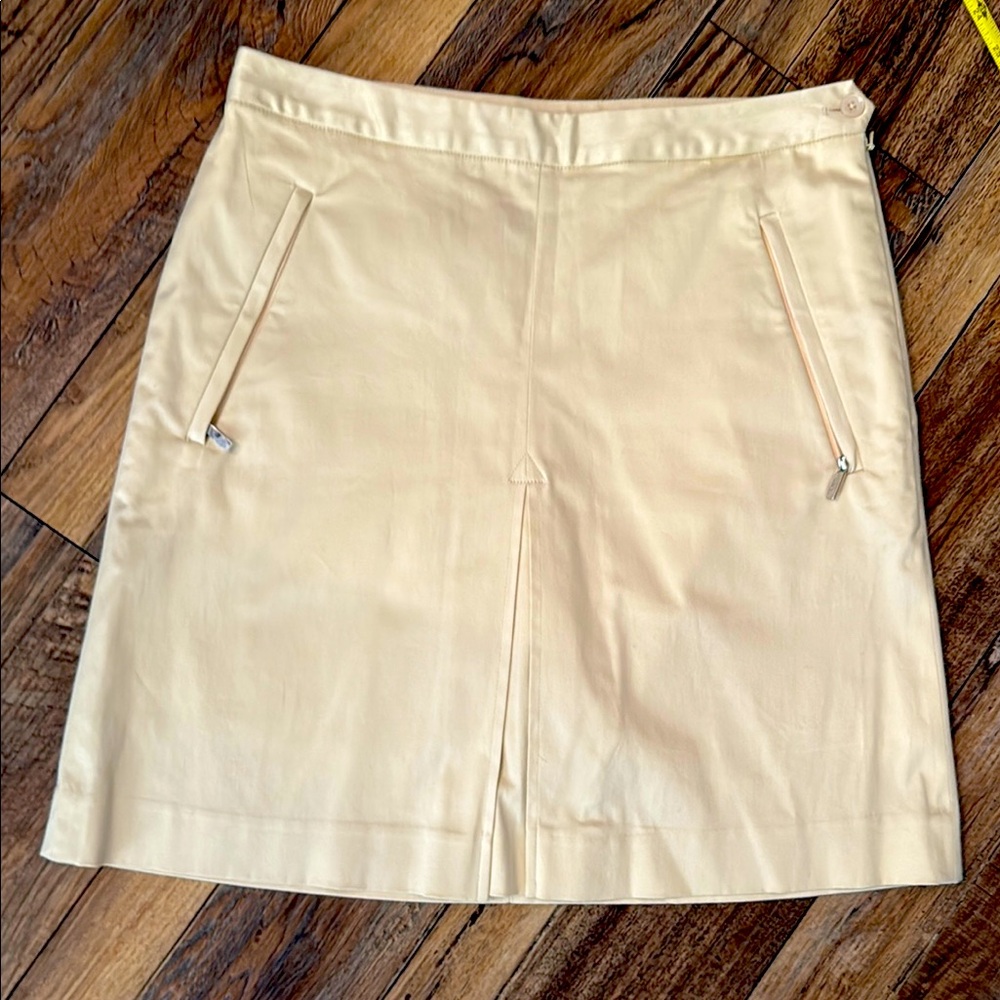Ralph Lauren women’s Golf khaki Skort with Zip Details size 6